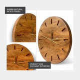 Classic Warmwood Wall Clock
