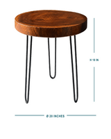 Round End Table