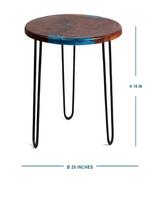Round Resin Table