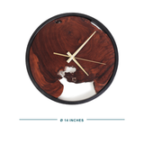 Sheesham-Live Edge Clock