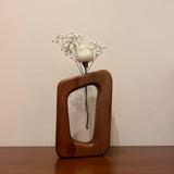 Cocoa Rustic Vase Glass Tube Vase