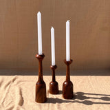 Set of 3 candle stands