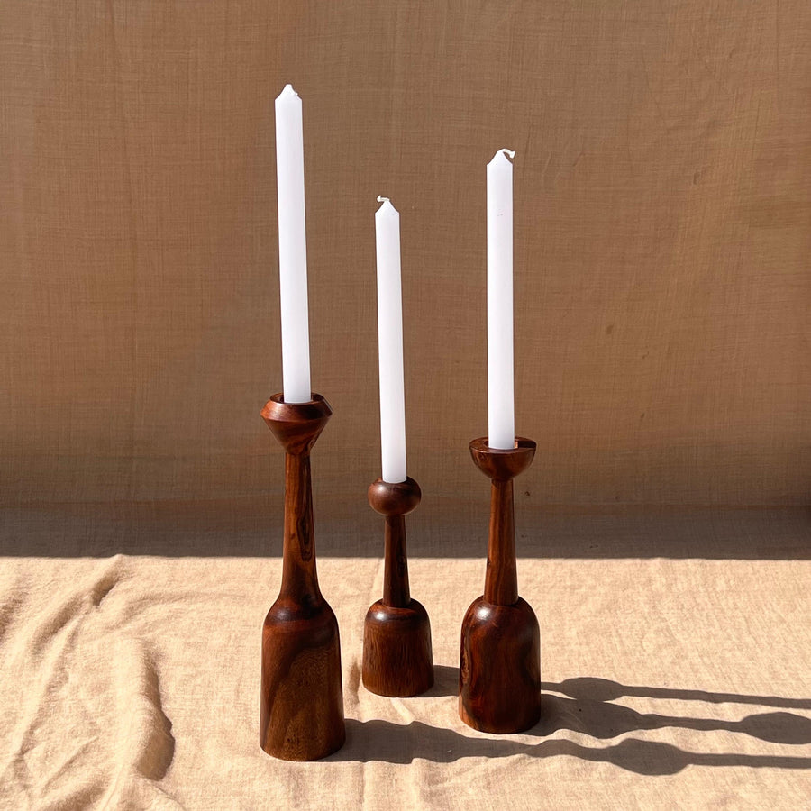 Set of 3 candle stands