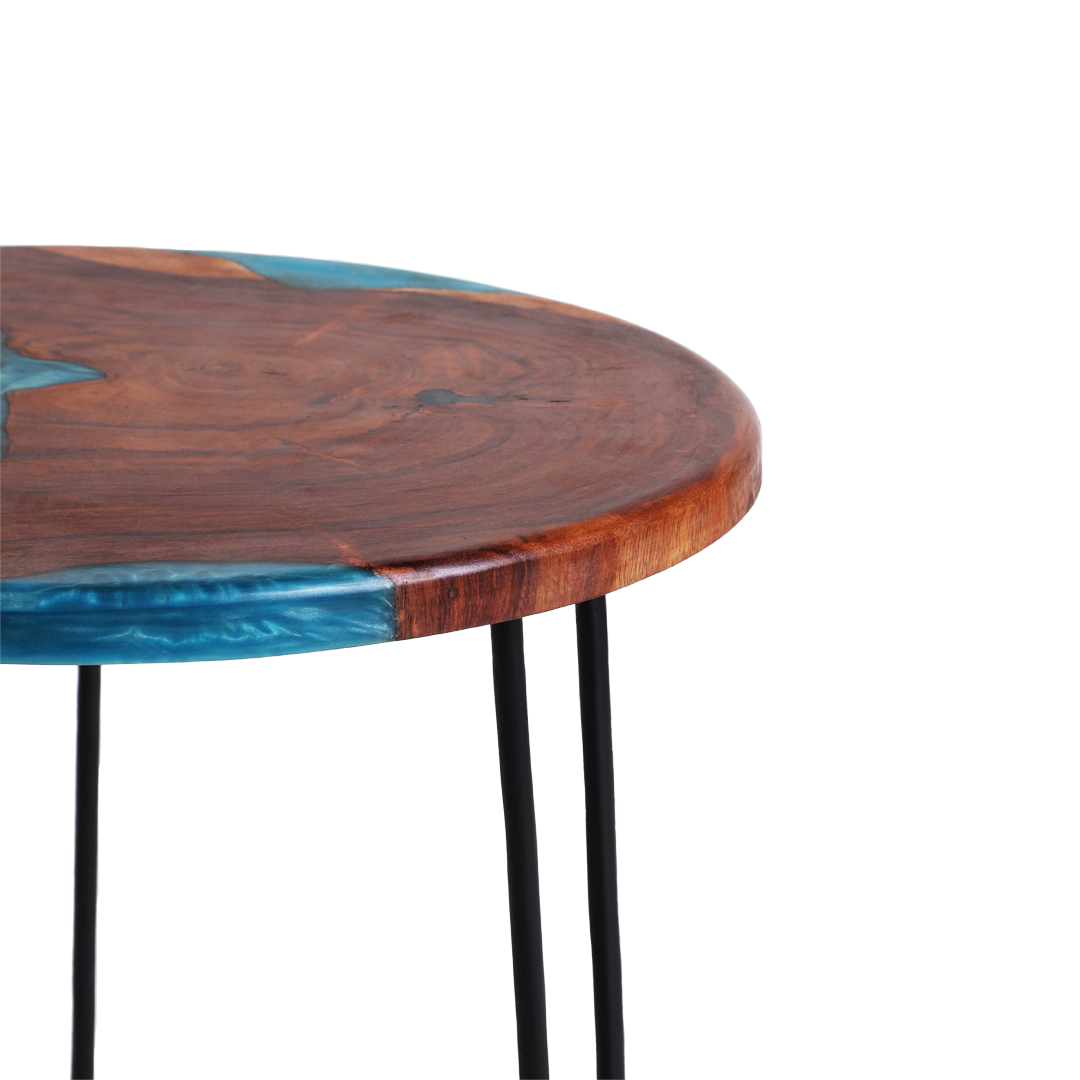 Round Resin Coffee Table