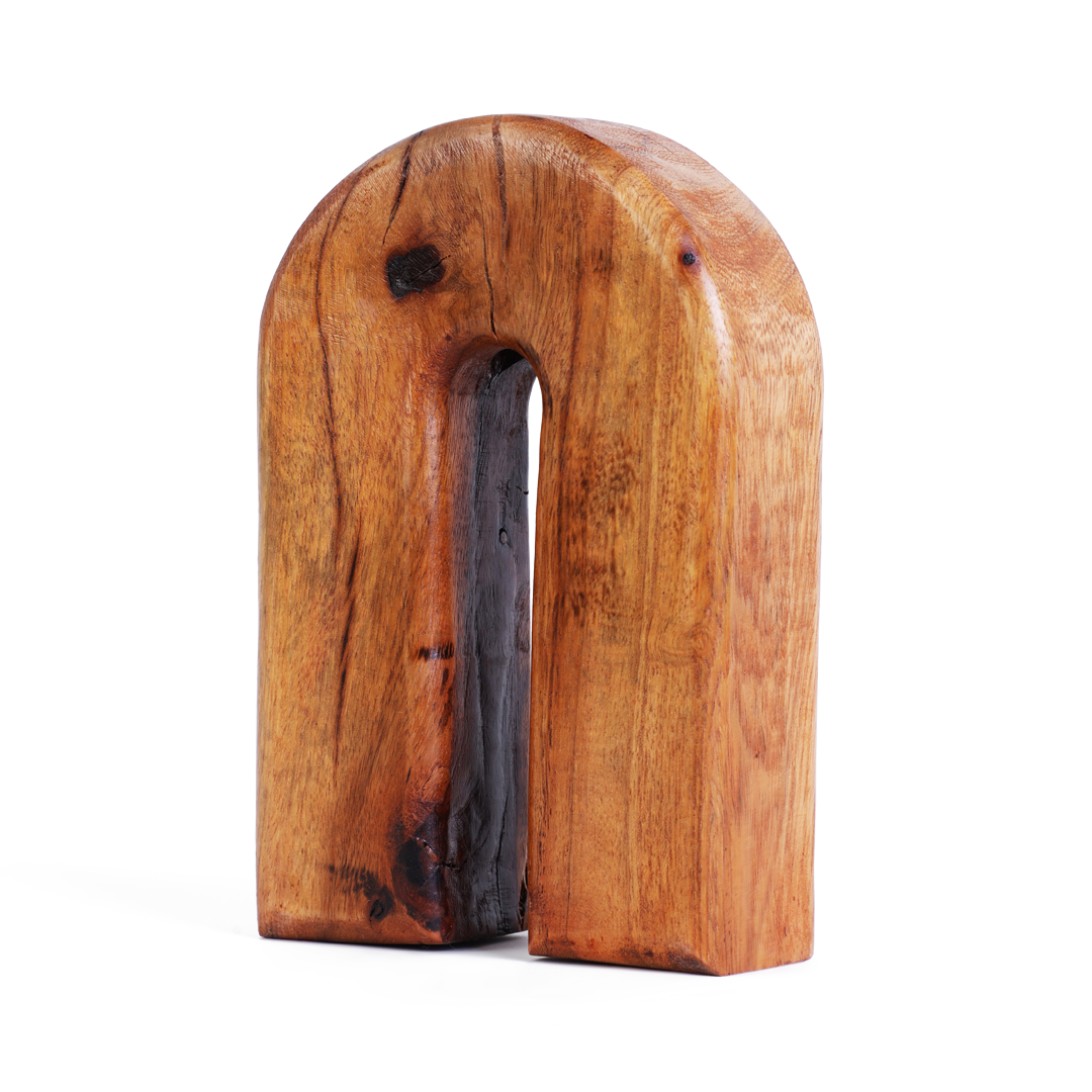 N-Shaped Glass Tube Vase