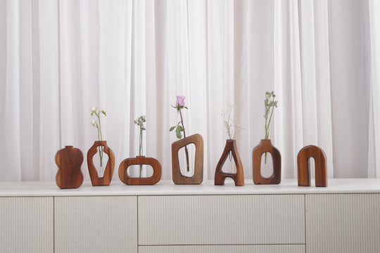 Set of 7 Vases