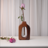 Bottle-Shaped Glass Tube Vase