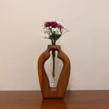 Cocoa Charm Vase Glass Tube Vase